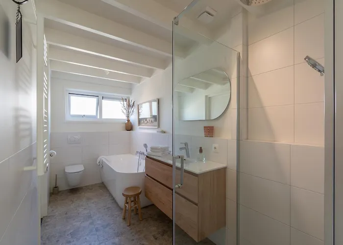 In Netherlands Near Sandy Sint Maartensvlotbrug